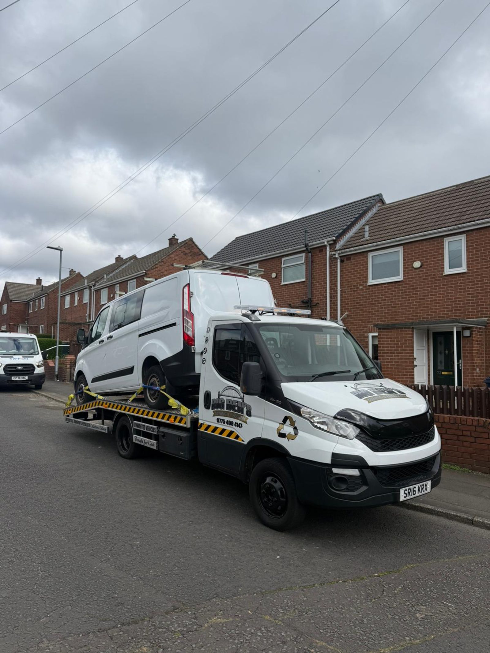 Big Ben's branded recovery truck